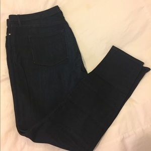 Gap high rise skinny jeans